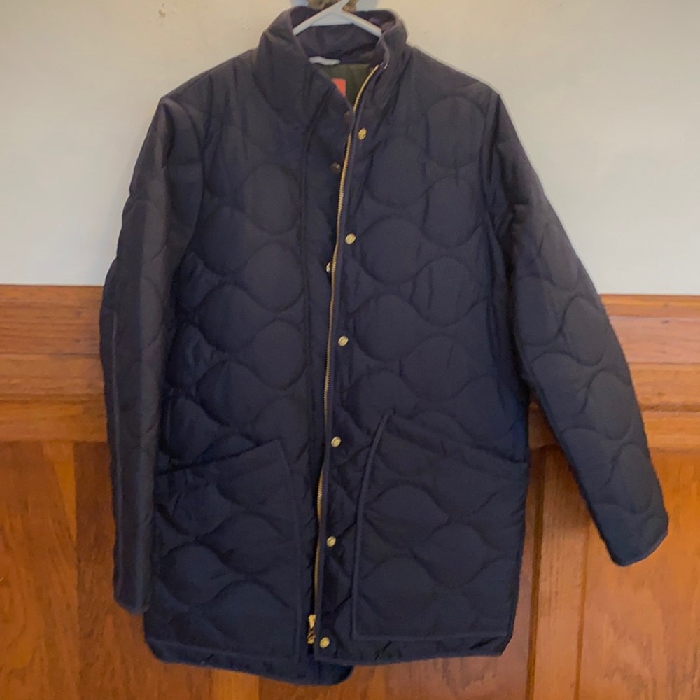 Navy Blue Signature Puffer